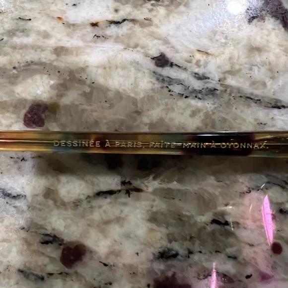 Jimmy fairly sunglasses purchased in Paris. Good condition - Picture 2 of 4